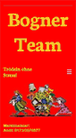 Mobile Screenshot of bogner-team.de